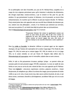 Maurice Merleau-Ponty et le concept de chiasme