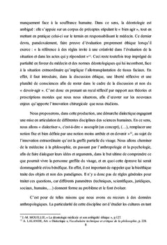 La greffe partielle de visage