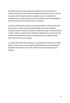 Corps monstrueux, corps difforme dans les arts vivants
