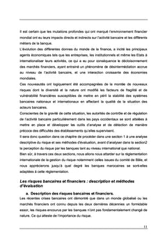 Banque et risque de financement: cas du Maroc