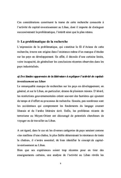 Le capital-investissement dans un pays en développement