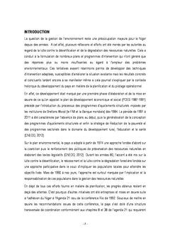 Planification environnementale et agenda 21 local