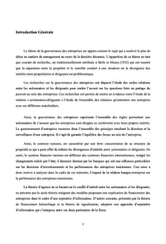 Rôle des banques dans la gouvernance des entreprises non financières