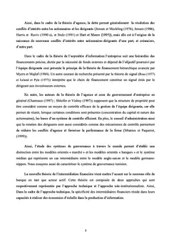 Rôle des banques dans la gouvernance des entreprises non financières