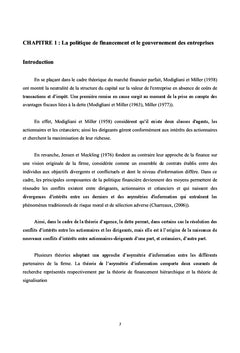 Rôle des banques dans la gouvernance des entreprises non financières