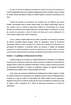 Rôle des banques dans la gouvernance des entreprises non financières