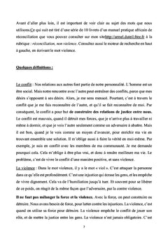 Violence : causes et recherches de solutions