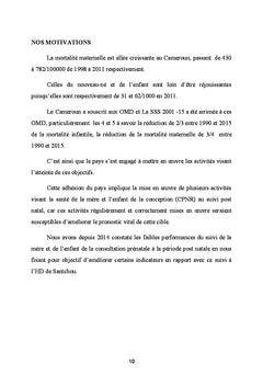 Des CPN aux CPON suivi intégré des femmes enceintes A l'HD de Santchou