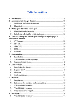 Etude de la variabilité inter- et intra-opérateur