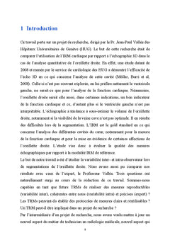 Etude de la variabilité inter- et intra-opérateur
