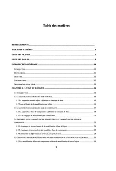 Coexistence des modélisations objets/composants