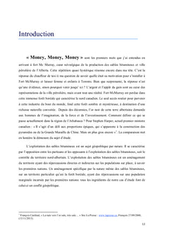 Exploitation des sables bitumineux: un ou des conflits ?