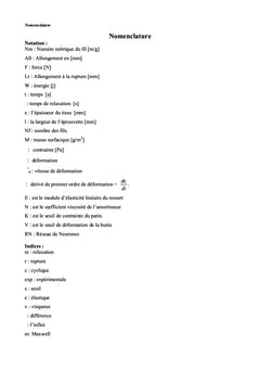 Prédiction du comportement mécanique unidirectionnel des tissus