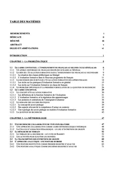 Façons de faire l'évaluation formative d'enseignants de français