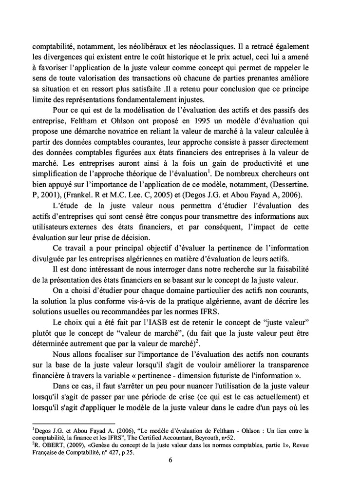 Appliquer les normes comptables internationales IAS/IFRS en Algérie ?