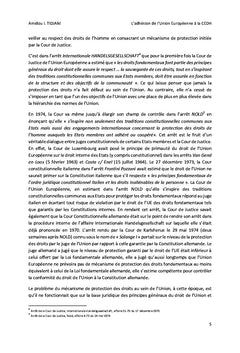 L'adhesion de l'Union europeenne A la CeDH