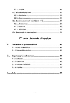 La professionnalisation des formateurs occasionnels