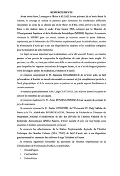 Expression de gènes impliqués dans la réponse au stress hydrique