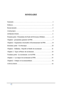 Le Processus de recrutement au sein d'une mutuelle ivoirienne