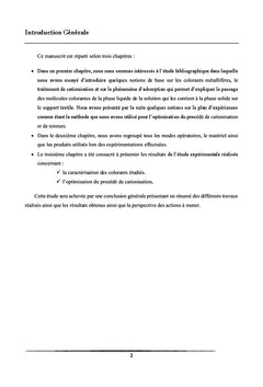 Procede innovant de teinture du coton avec des colorants metalliferes