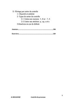 Contrôle statistique des processus
