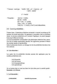 Contrôle statistique des processus