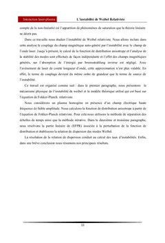 L'instabilite de Weibel Relativiste
