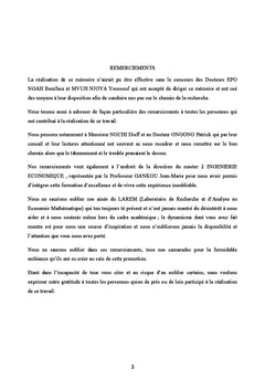 Croissance économique et institutions