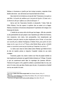Le roman de guerre : reportage et fiction romanesque chez Ahmadou Kour