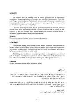 Principales zoonoses parasitaires et facteurs de propagations