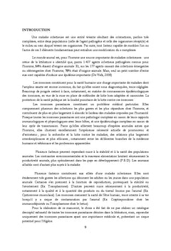 Principales zoonoses parasitaires et facteurs de propagations