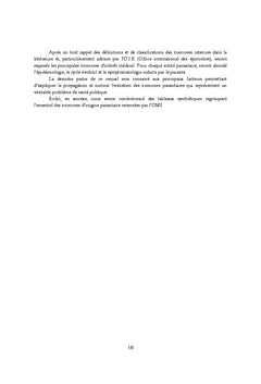 Principales zoonoses parasitaires et facteurs de propagations