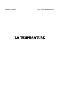La Température Négative
