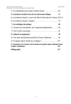 Entre ironie et tendresse de pitié