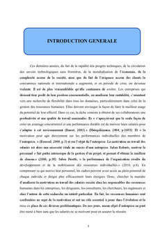 Motivation au travail