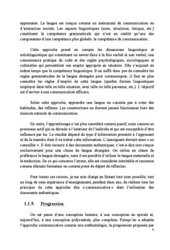 Place et role des documents authentiques dans une classe de FLE