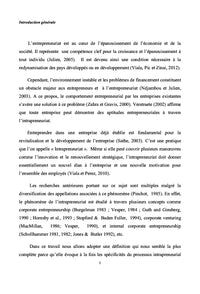 La dynamique intrapreneuriale et l'emploi