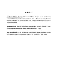 Investissement direct chinois à Madagascar : avantages et risques