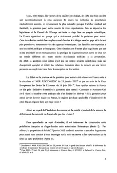 La Gestation Pour Autrui en Droit comparé (Grande-Bretagne / France)