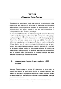 Representer l'homosexualite A l'ecran