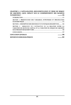 Reglementation prudentielle, ratio de capital et prise des risques