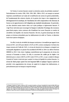 Reglementation prudentielle, ratio de capital et prise des risques