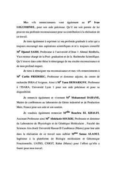 Bacillus cereus isolée de fromages fondus fabriqués en Algérie