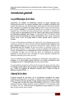 Segmentation des images satelliatires