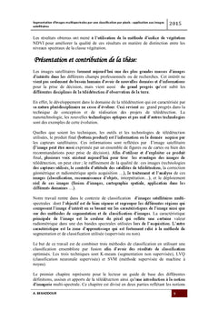 Segmentation des images satelliatires