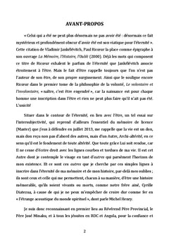 L'intersubjectivité chez Michel Henry