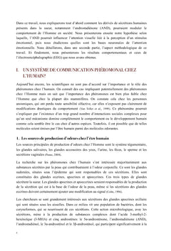 Modulation de l'attention chez les femmes par l'androstadienone
