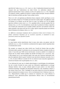 Modulation de l'attention chez les femmes par l'androstadienone