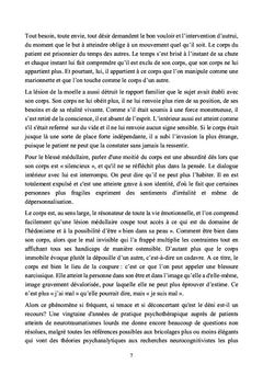 La femme blessée médullaire et sa sexualité