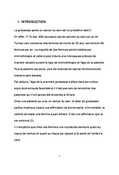 La grossesse est-elle autorisée après un cancer du sein traité?